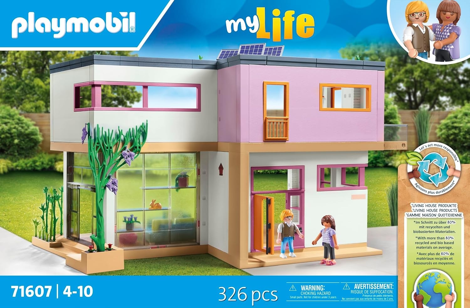 PLAYMOBIL Woonhuis 71607 - Duurzaam Speelgoed met 35% Korting