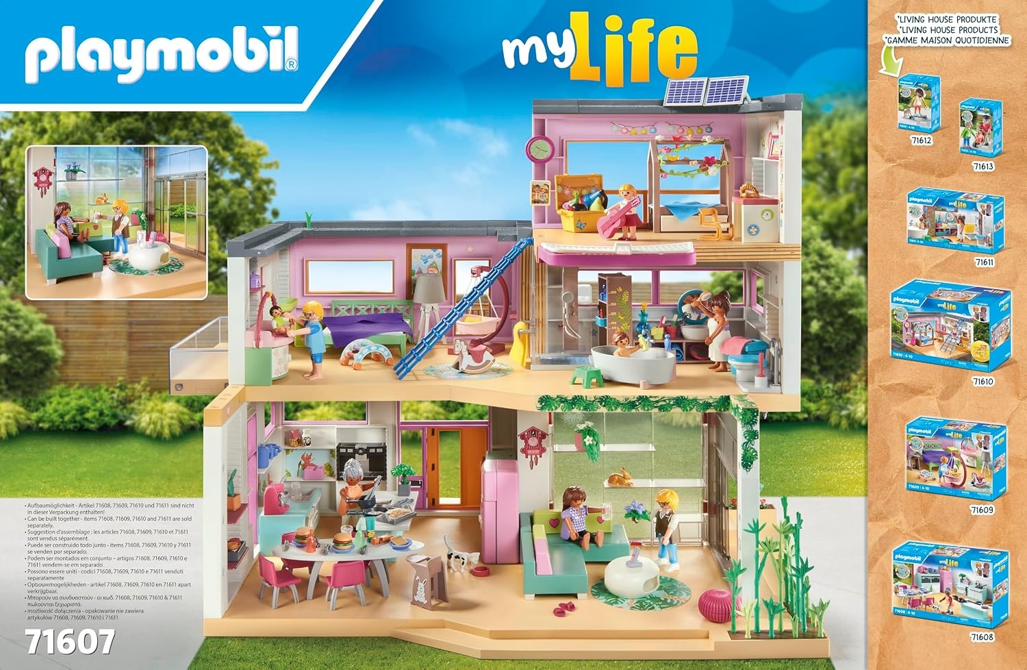 PLAYMOBIL Woonhuis 71607 - Duurzaam Speelgoed met 35% Korting