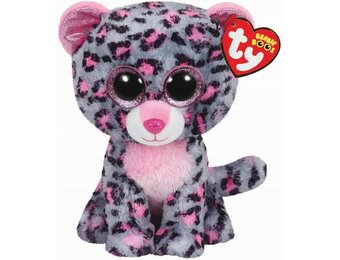 Schattig Pluche Luipaard Tasha 15 cm met Glitterogen - 33% Korting!