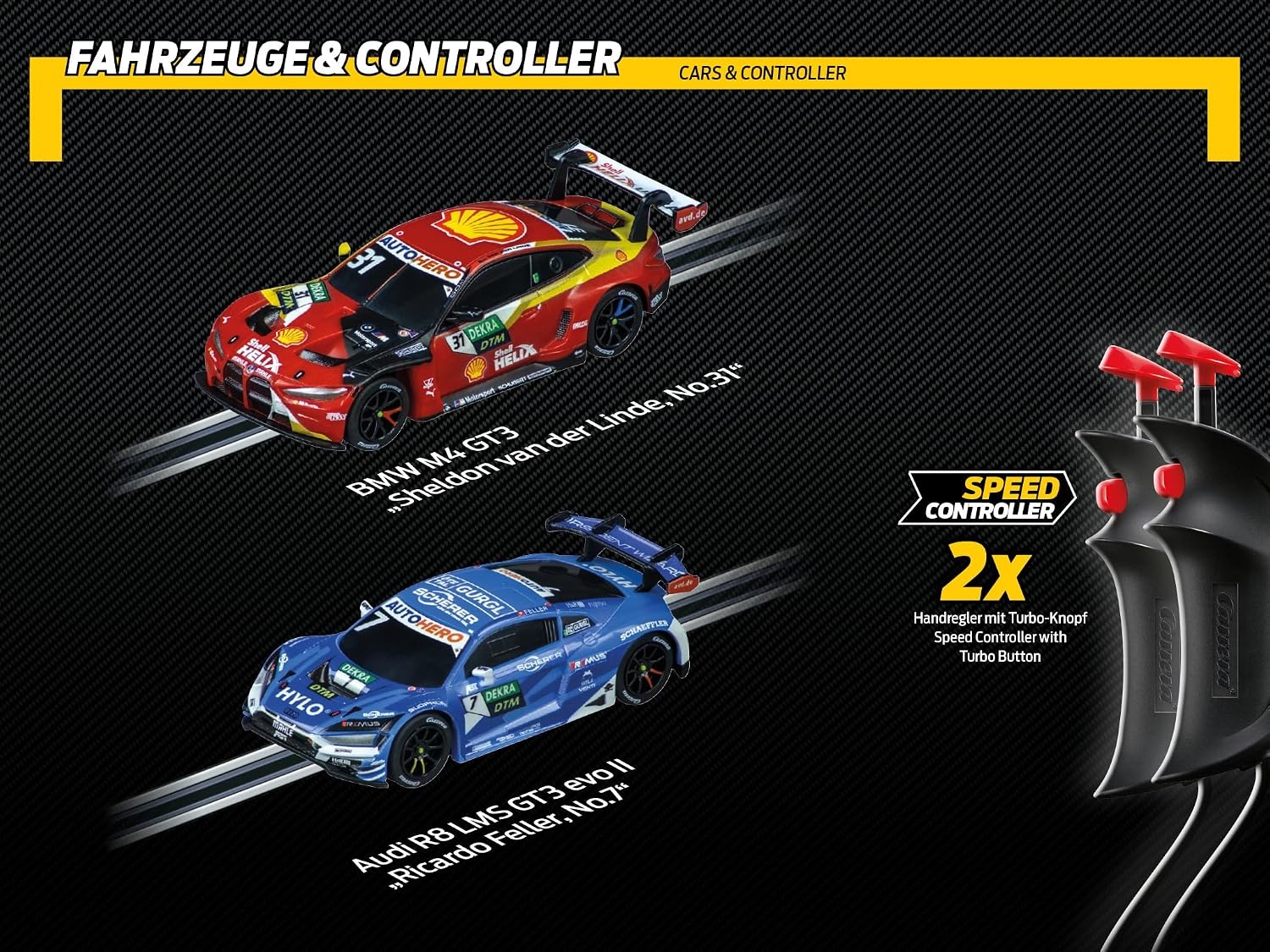 Carrera DTM Racebaan met Loopings & 34% Korting