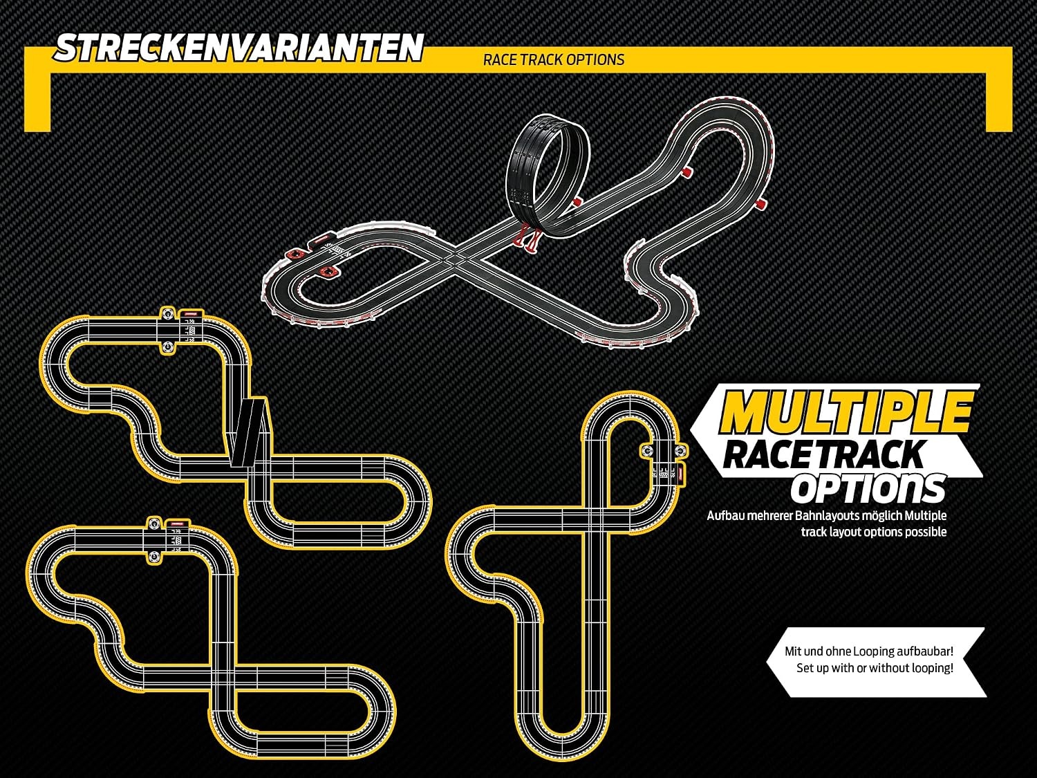 Carrera DTM Racebaan met Loopings & 34% Korting