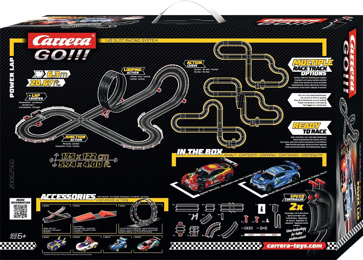 Carrera DTM Racebaan met Loopings & 34% Korting