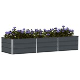 Plantenbak Staal Antraciet 240x80x45cm - 54% Korting