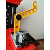 Grote Kinder Werkbank met 52 Accessoires & Bankschroef - Rood/Zwart (34% Korting)