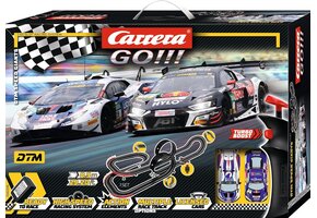 Racebaan DTM Set 8,9m met 2 Loopings & Fly-Over - 41% Korting