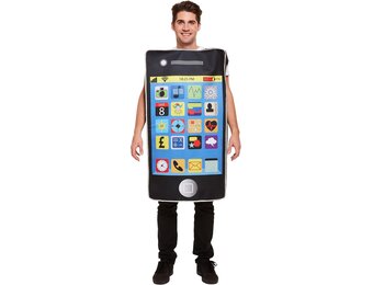 Henbrandt Volwassen Unisex Smart Phone Nieuwigheid Fancy Dress Kostuum voor Mannen en Vrouwen