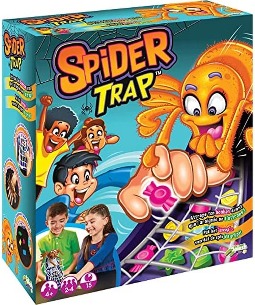 Splash Toys - actie- en reflexspel - SPIDER TRAP - 30138