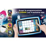 Lisciani Giochi Mio Tab STEM Coding XL 2022, kinderen vanaf 6 jaar, beeldscherm 10 inch, geheugen 32 GB, autonoom, sensorische vaardigheden, oog-handcoördinatie, meerkleurig, 97036