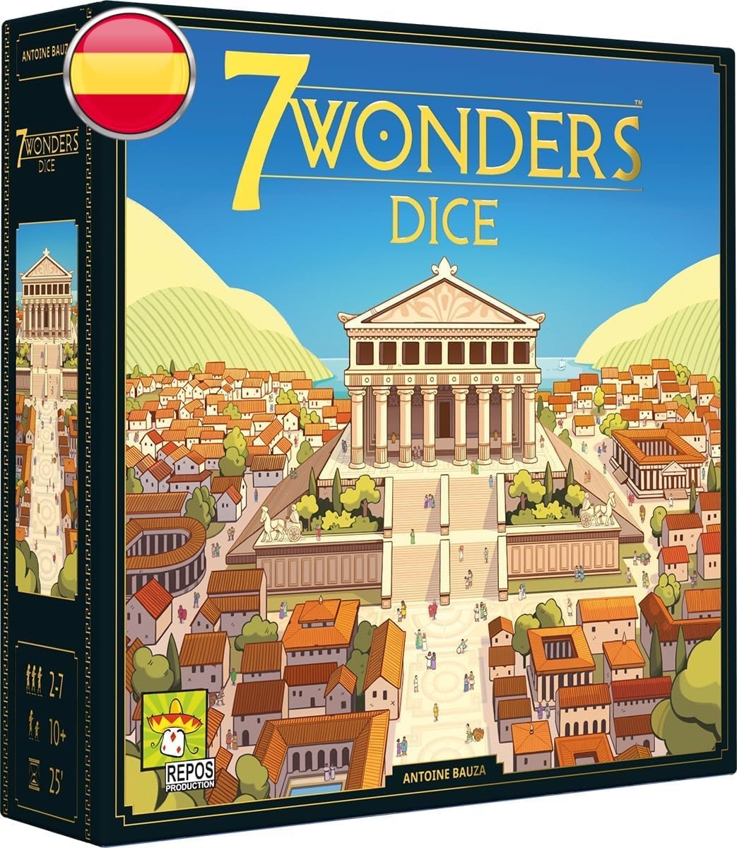 7 Wonders Dobbelspel: Strategisch Bordspel voor 2-7 Spelers | Vanaf 10 Jaar | 29% Korting