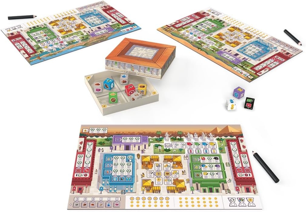 7 Wonders Dobbelspel: Strategisch Bordspel voor 2-7 Spelers | Vanaf 10 Jaar | 29% Korting