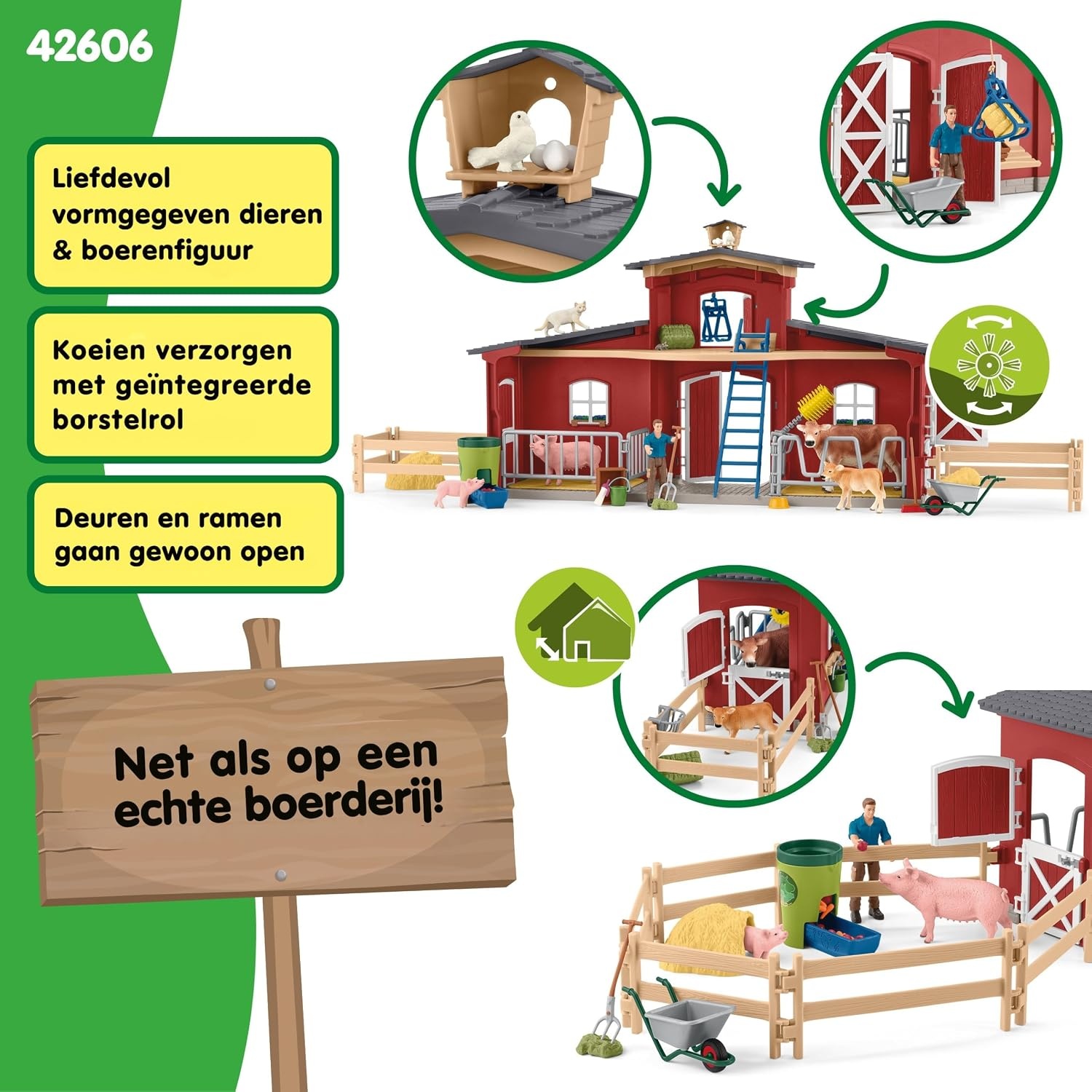 Boerderij Speelset (92 Delen) Vanaf 3 Jaar - Nu 34% Korting!