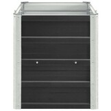Verhoogde Plantenbak Staal Antraciet 240x40x45 cm - 34% Korting!