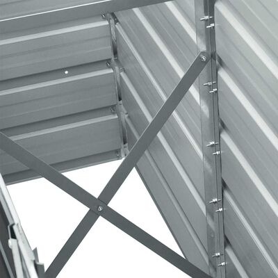 Verhoogde Plantenbak Staal Antraciet 240x40x45 cm - 34% Korting!