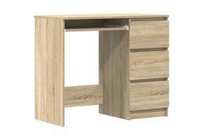 Bureau 90x45x76 cm Sonoma Eikenhout - 34% Korting