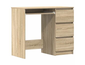 Bureau 90x45x76 cm Sonoma Eikenhout - 34% Korting