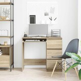 Bureau 90x45x76 cm Sonoma Eikenhout - 34% Korting