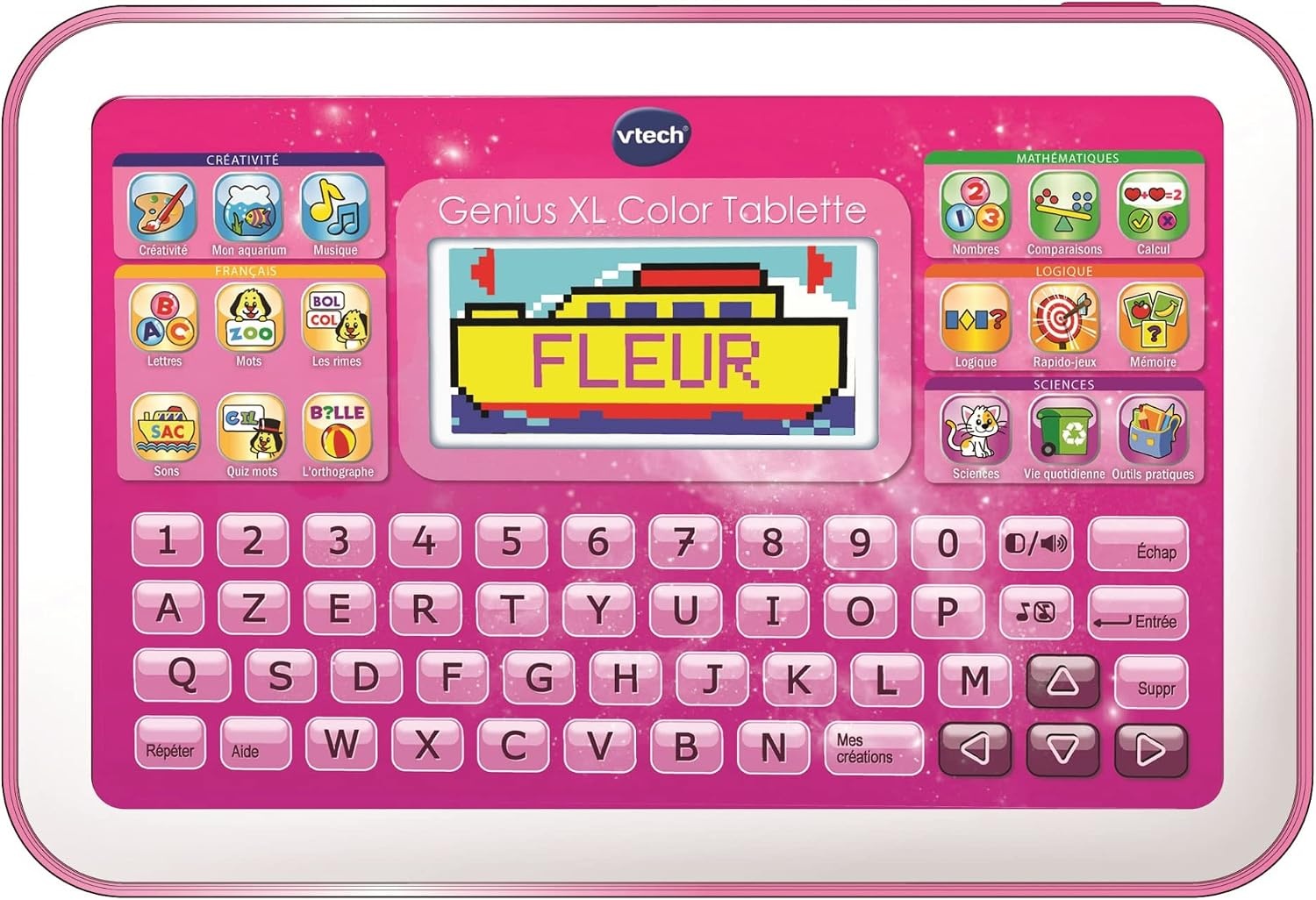 Vtech Leercomputer Genius XL Roze - 33% Korting