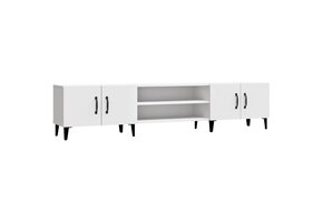 VidaXL TV-meubel Wit 180 cm: Stijlvol & Praktisch met 35% Korting