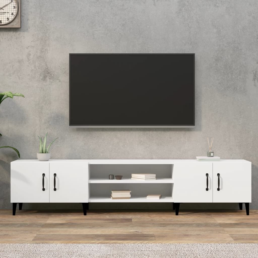 VidaXL TV-meubel Wit 180 cm: Stijlvol & Praktisch met 35% Korting