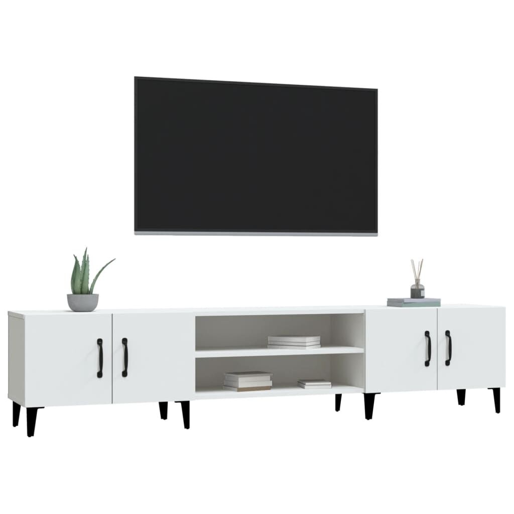 VidaXL TV-meubel Wit 180 cm: Stijlvol & Praktisch met 35% Korting