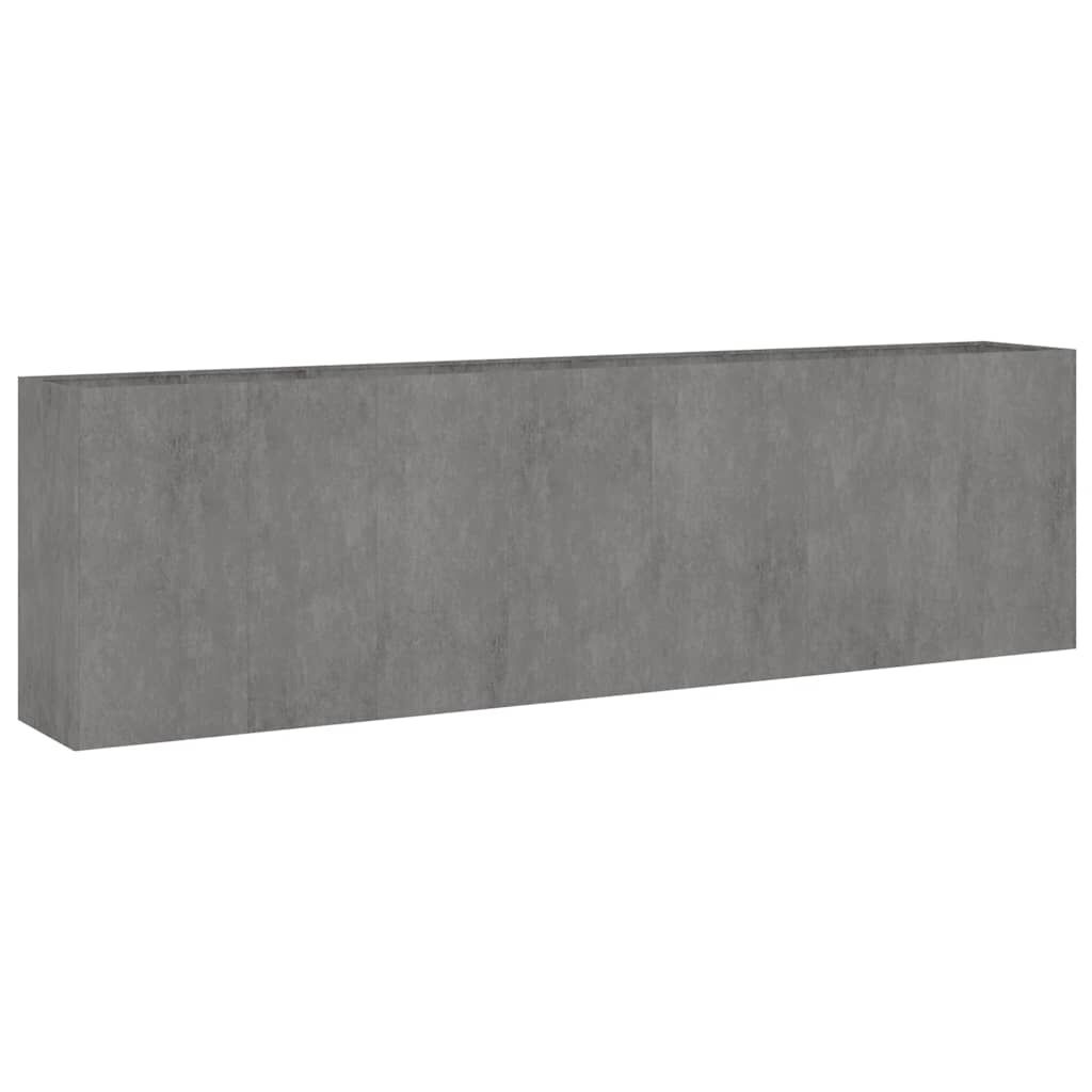 Verhoogde Plantenbak Cortenstaal 280x40x80 cm - 35% Korting!