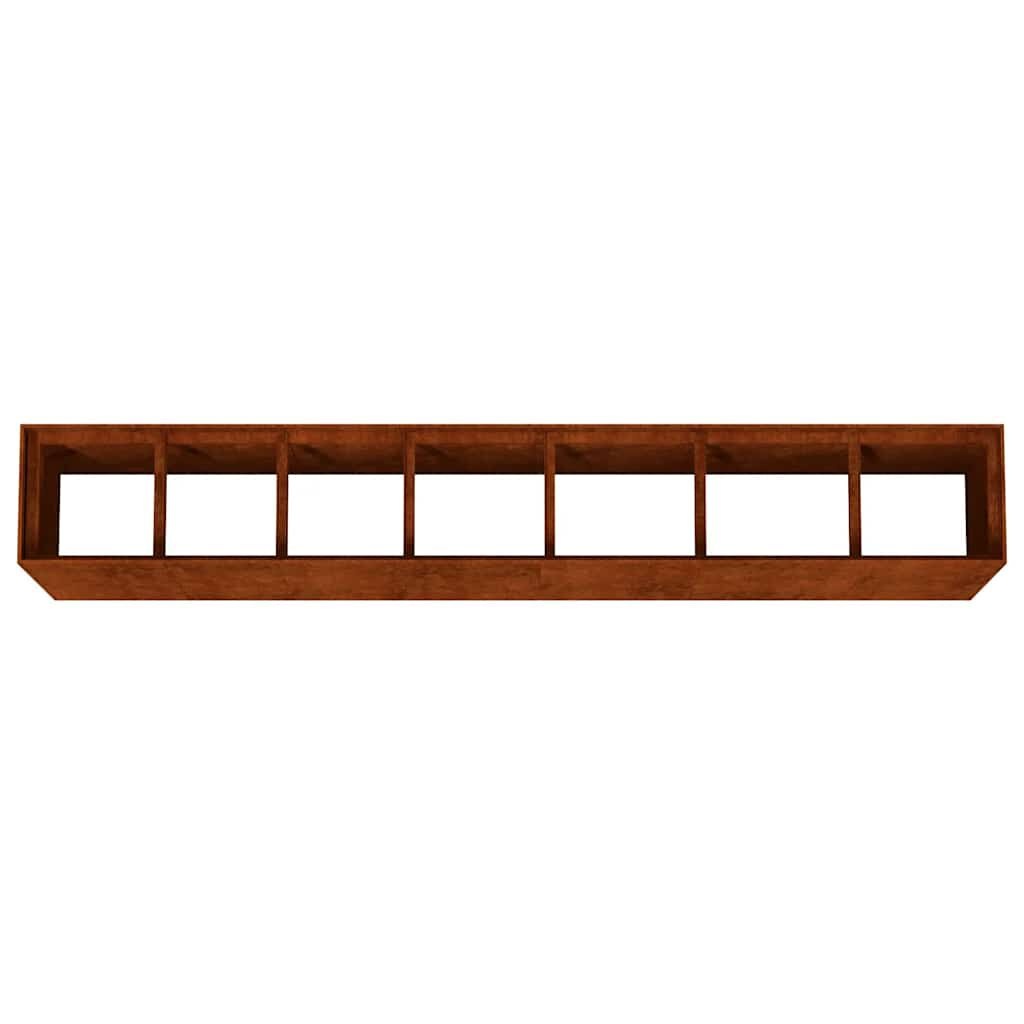 Verhoogde Plantenbak Cortenstaal 280x40x80 cm - 35% Korting!