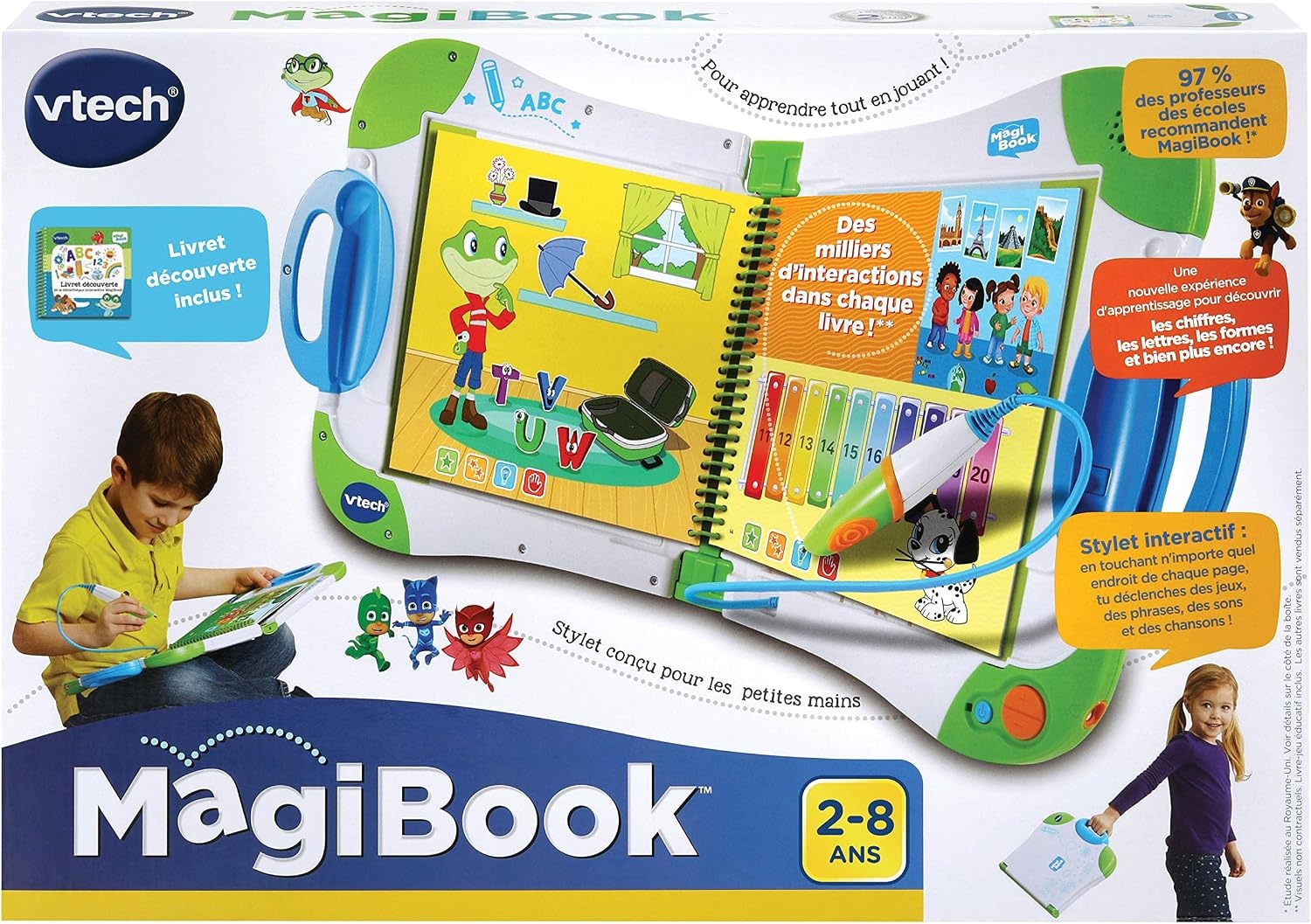 VTech Magibook Starterspakket Groen (2-7 jaar) - 34% Korting