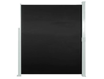 Uittrekbaar Wind-/Zonnescherm 160x300cm Zwart - 34% Korting