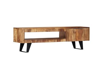 Massief Sheeshamhouten TV Meubel - 140x30x40 cm - 35% Korting