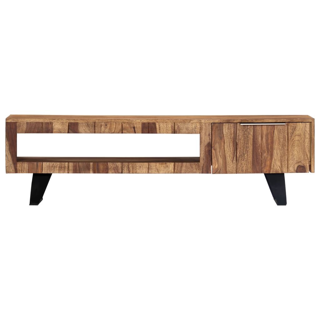 Massief Sheeshamhouten TV Meubel - 140x30x40 cm - 35% Korting