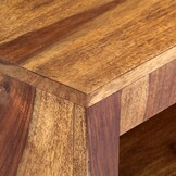 Massief Sheeshamhouten TV Meubel - 140x30x40 cm - 35% Korting