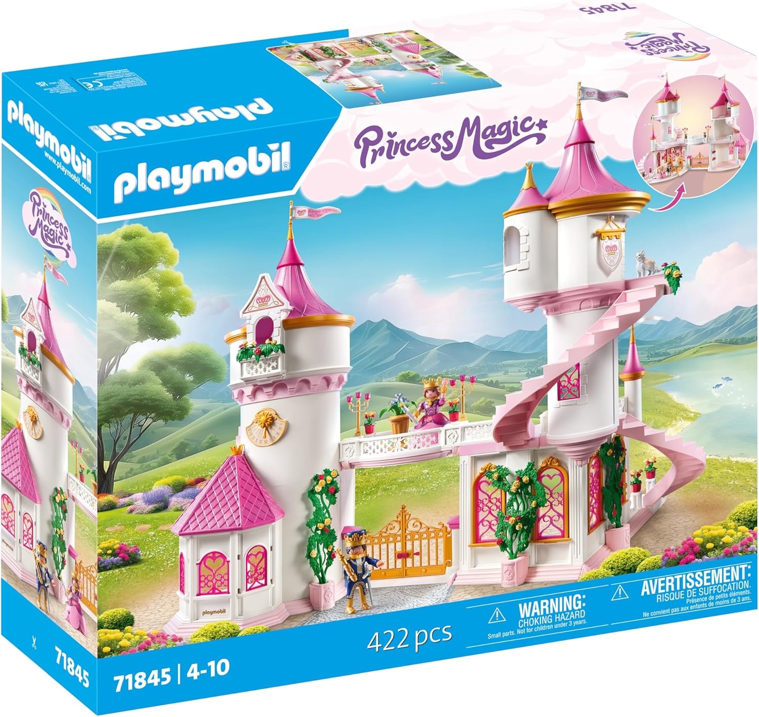 PLAYMOBIL Prinsessenkasteel met Koningspaar (4+ jaar) - 35% Korting!