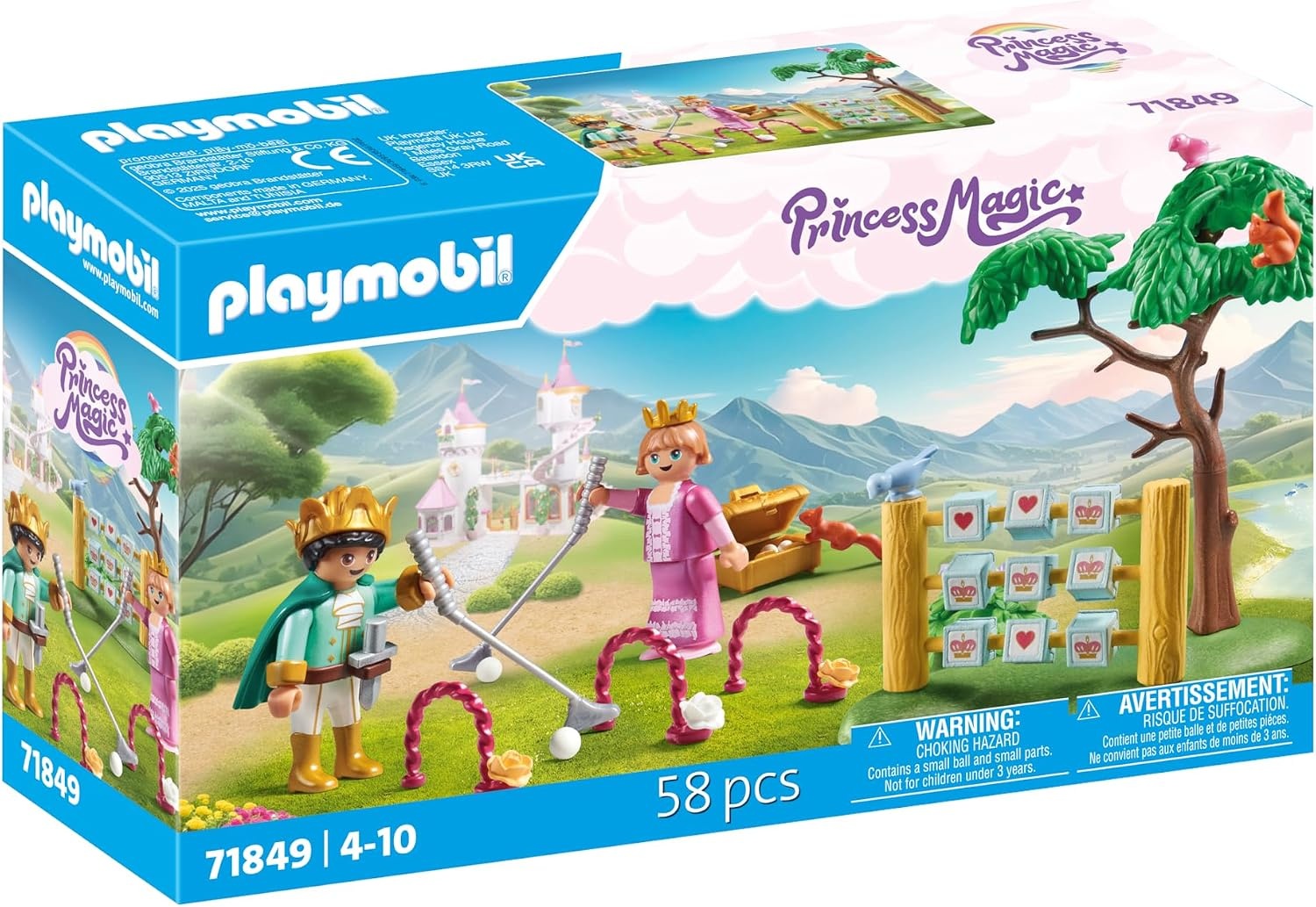 PLAYMOBIL Prinsessenkasteel met Koningspaar (4+ jaar) - 35% Korting!