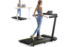 2-in-1 Loopband met 47% Korting | Tot 16 km/u | 2.5 PK | 42cm Breed