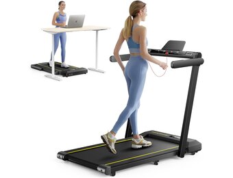 TOPUTURE Loopband 16km/u - Indoor Fitness & Thuiskantoor