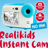 AgfaPhoto Realikids Instant Camera Blauw - Instant Foto's