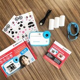 AgfaPhoto Realikids Instant Camera Blauw - Instant Foto's