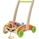 Eichhorn Houten Loopwagen met 35 Blokken, -33% Korting!