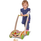 Eichhorn Houten Loopwagen met 35 Blokken, -33% Korting!