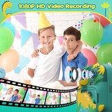 Dino Instant Print Camera voor Kinderen - Groen - 34% Korting