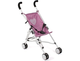 Poppenbuggy Roma Jeans Roze - 32% Korting