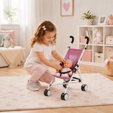 Poppenbuggy Roma Jeans Roze - 32% Korting