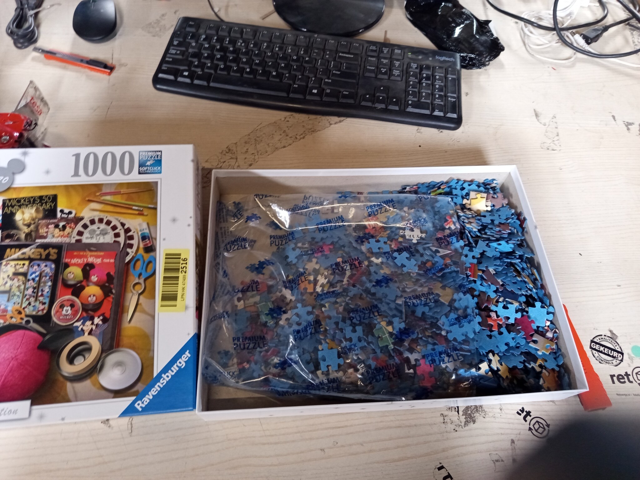 Ravensburger Disney Mickey 1000-Delige Puzzel - 54% Korting!