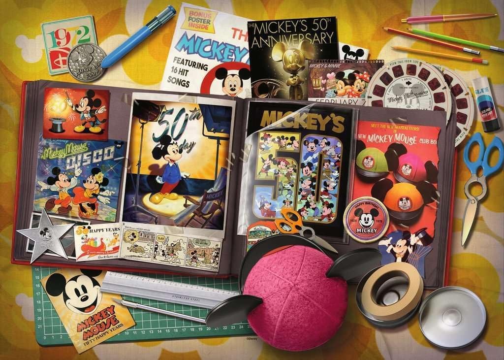 Ravensburger Disney Mickey 1000-Delige Puzzel - 54% Korting!