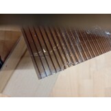 Deurluifel Polycarbonaat Zwart 152,5x90 cm - 53% Korting
