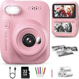 Instant Camera voor Kinderen Roze - 34% Korting!