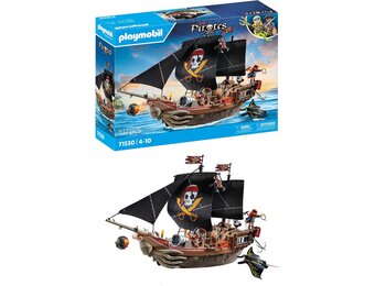 PLAYMOBIL Groot Piratenschip - 34% Korting