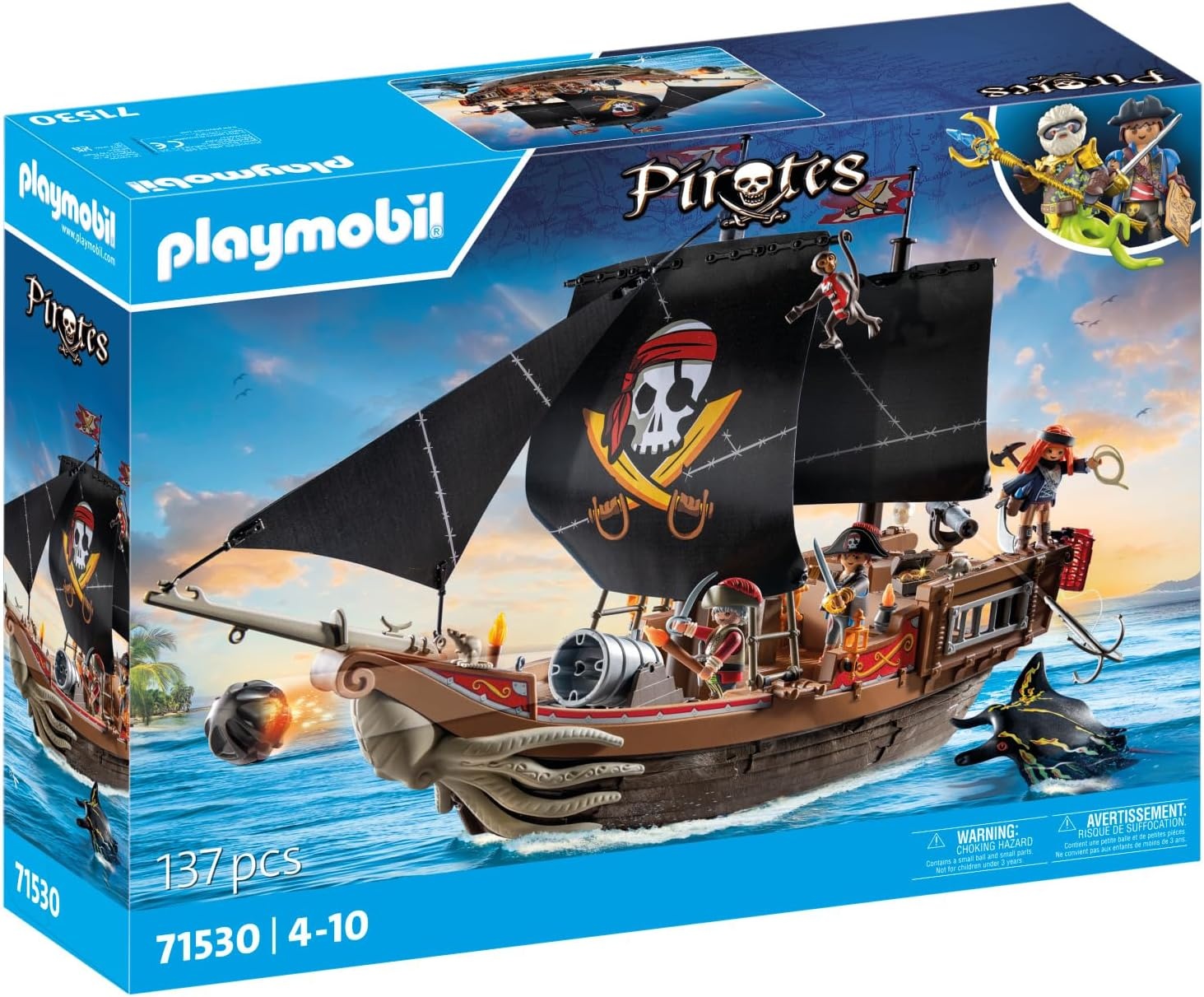PLAYMOBIL Groot Piratenschip - 34% Korting