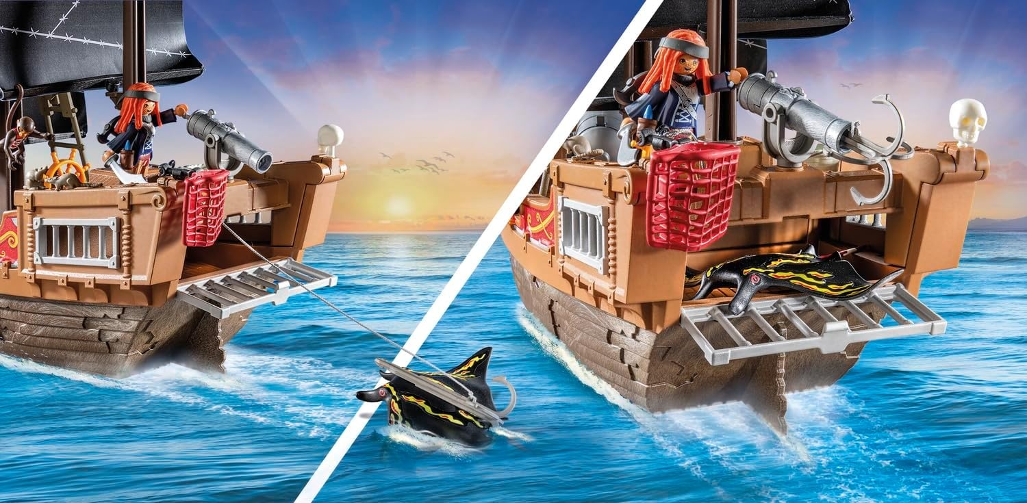 PLAYMOBIL Groot Piratenschip - 34% Korting