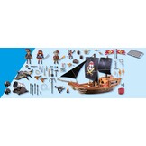 PLAYMOBIL Groot Piratenschip - 34% Korting